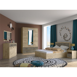 Шкаф 3-х створчатый с ящиками "Дакота" (540)