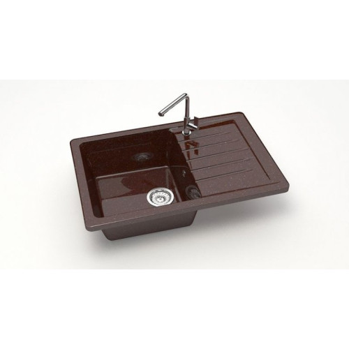 Мойка врезная глянцевая Z16 BERGG lab. (цвет в ассортименте)