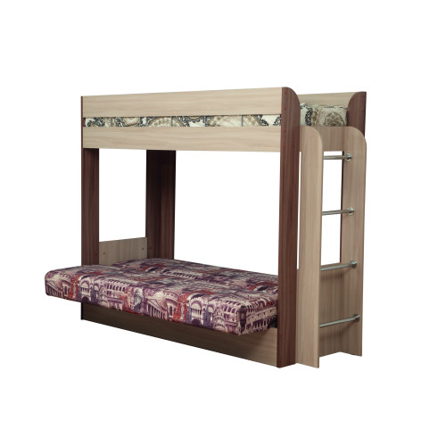 Кровать-чердак с диван-кроватью Немо