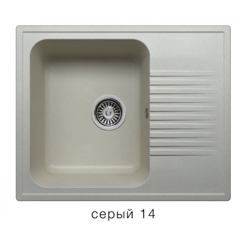 Мойка врезная каменная F-07 (цвет в ассортименте)