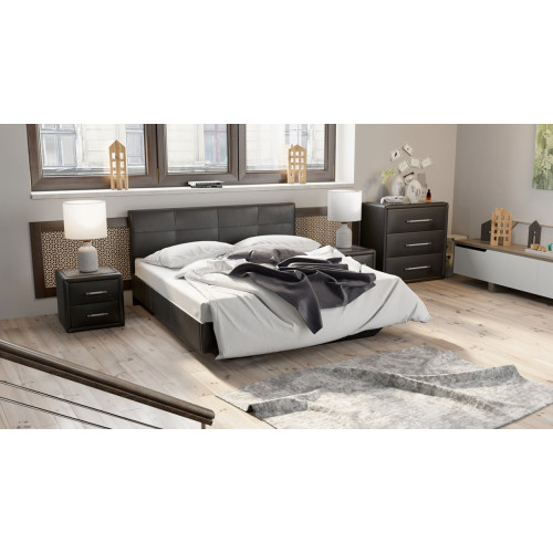 Кровать c мягкой обивкой тип 1 Элис