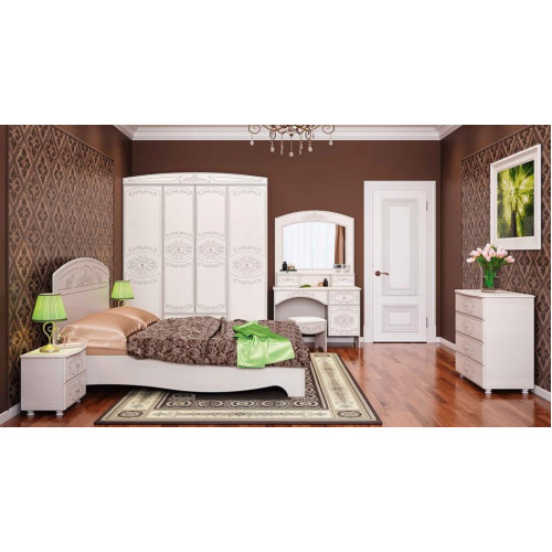 Кровать Каролина 1400 (с настилом)