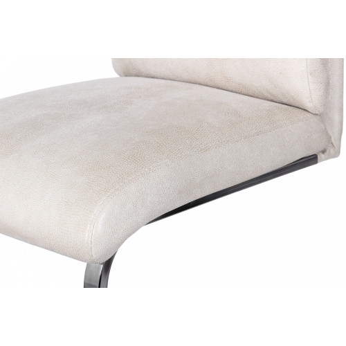 Стул мягкий БРУНО (хром)