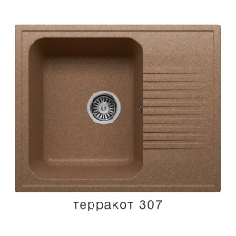 Мойка врезная каменная F-07 (цвет в ассортименте)