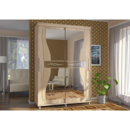 Шкаф-купе "Комфорт-12 ПРАЙМ 1,5 м" (фигурные)