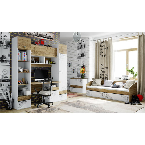 Стеллаж угловой Оксфорд ТД-139.07.24