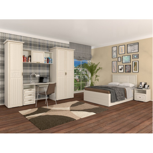 Шкаф 2х-створчатый (540) Виктория