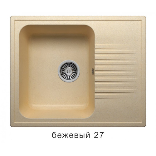 Мойка врезная каменная F-07 (цвет в ассортименте)