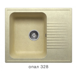 Мойка врезная каменная F-07 (цвет в ассортименте)