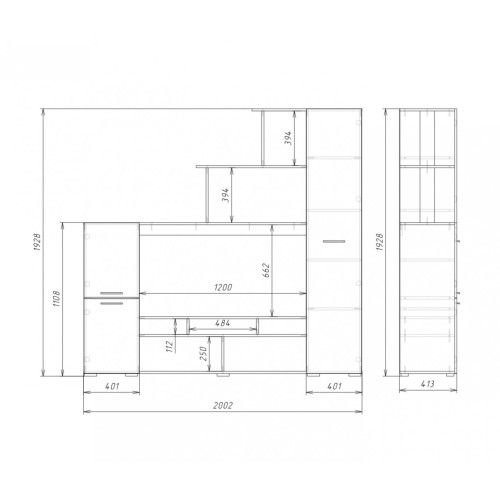 Стенка СОЛО-12 НМ