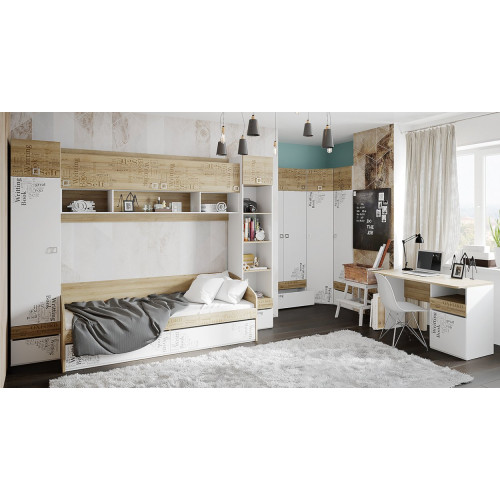 Стеллаж угловой Оксфорд ТД-139.07.24