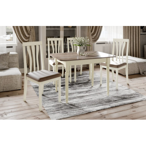 Стол обеденный Валенсия Тип 1 (Столешница: ЛДСП)