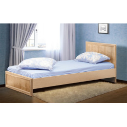 Кровать одинарная с настилом 06.258 "Волжанка" 900 мм