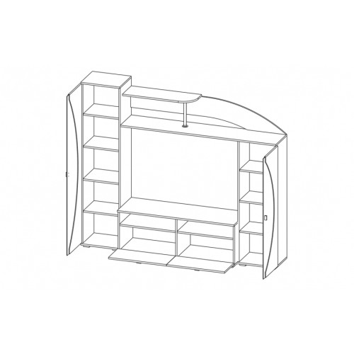 Тумба для радиоаппаратуры Олимп-М08