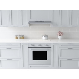 JESSICA slim 600 inox push button вытяжка кухонная