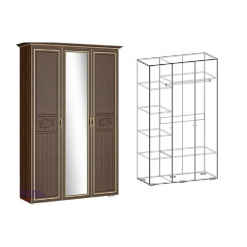 Шкаф 3х-створчатый Виктория