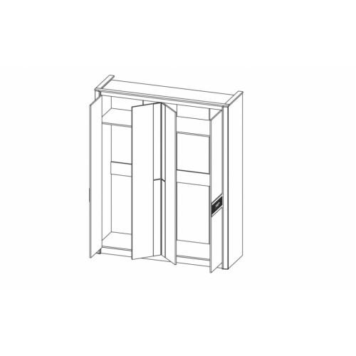 Шкаф для одежды 06.235 Стелла