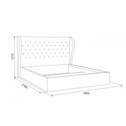 Кровать 1,6 "Жасмин"