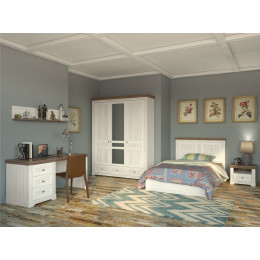 Шкаф 3-х створчатый "Ривьера" (МебельМаркет)