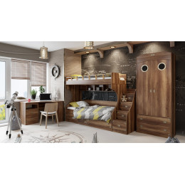 Кровать двухъярусная Навигатор ТД-250.11.01