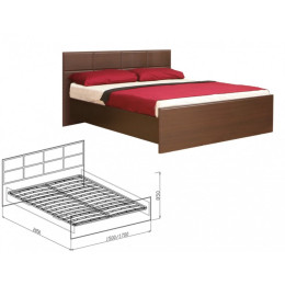 Кровать с основанием 1400мм "Палермо" (Союз-Мебель)
