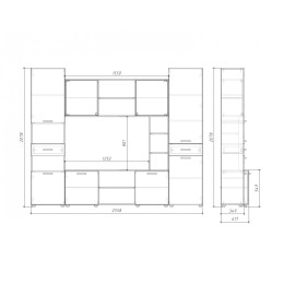 Стенка "АТЛАНТИДА-12 НМ"