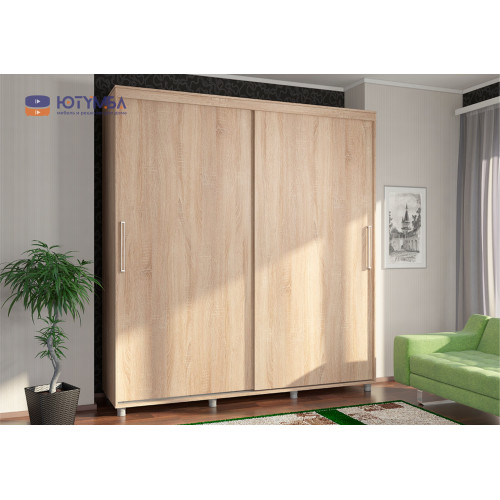 Шкаф-купе без зеркал Комфорт-12 ПРАЙМ 2,0 м