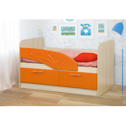 Детская кровать Дельфин МДФ 1,4 м.