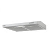 JESSICA slim 600 inox push button вытяжка кухонная