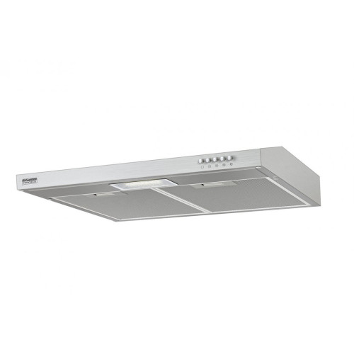 JESSICA slim 600 inox push button вытяжка кухонная