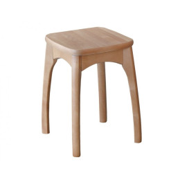 Табурет с фигурной ножкой (массив/бочонок Н) 2 шт.