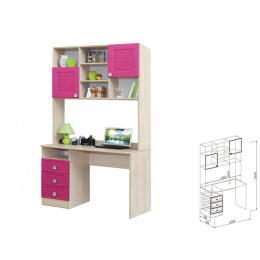 Компьютерный стол №1 "Акварель"