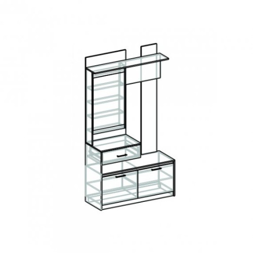 Прихожая Дакота ЛДСП