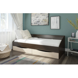 Кровать с 2 ящиками "Классика"