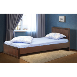 Кровать одинарная с настилом 06.258 "Волжанка" 900 мм