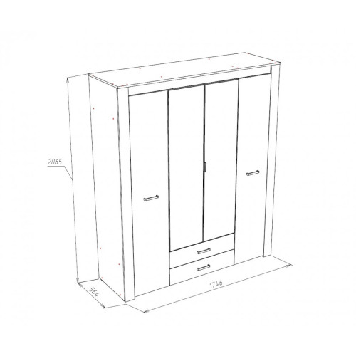 Спальный гарнитур Прага