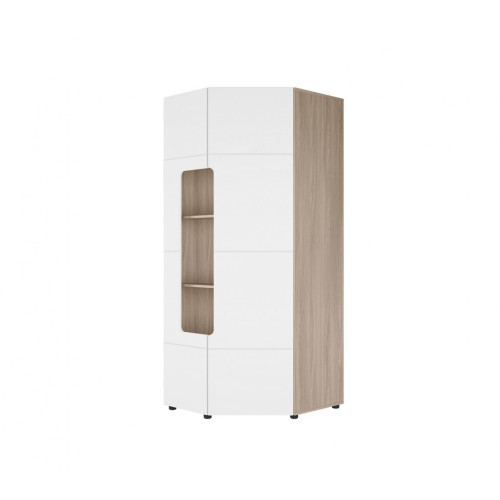 Шкаф угловой с полками Палермо-3