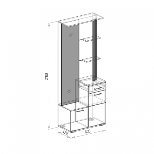 Прихожая Стелла №2