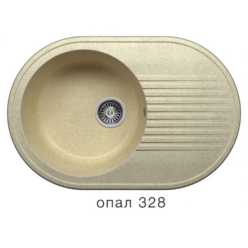 Мойка врезная каменная F-16 (цвет в ассортименте)