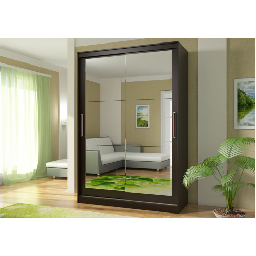 Шкаф-купе Комфорт-13А с прямым зеркалом SL