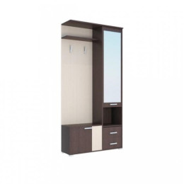 Шкаф с зеркалом Домино (А)