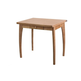 Стол обеденный раскладной к КУ "Б" (нога новый бочонок)