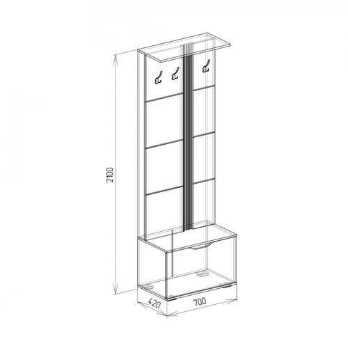 Прихожая Стелла №3