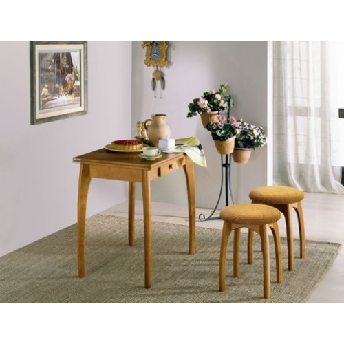 Стол обеденный раскладной к КУ Б (нога новый бочонок)