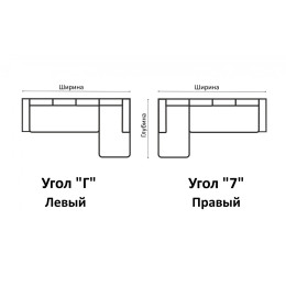 Угловой диван "Марсель"