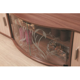 Тумба под ТВ Виста-18 (с рисунком)