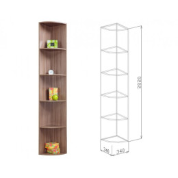 Прихожая "Вега" (рельеф пастель)