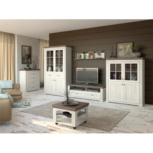 Полка навесная №1 Ривьера (МебельМаркет)