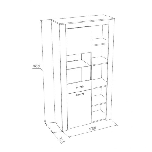 Сервант СВ-100 Прага