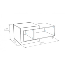 Стол журнальный "Генезис"